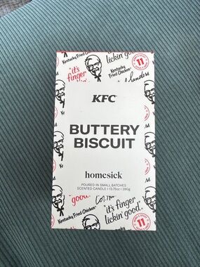 KFC Buttery Biscuit Scented Candle by homesick - White